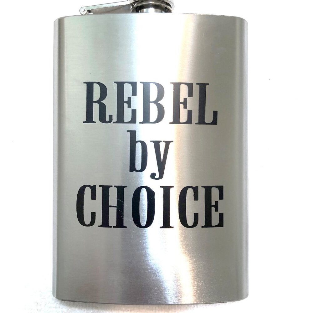 Maxam Rebel By Choice 8-ounce Flask 💸